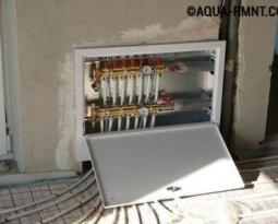 Комбинированное отопление: построение системы «радиаторы плюс теплый пол Схема отопления частного дома комбинированной котельной